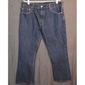 Levi's Men's 36x34 517 Boot Cut Dark Blue Denim Jeans